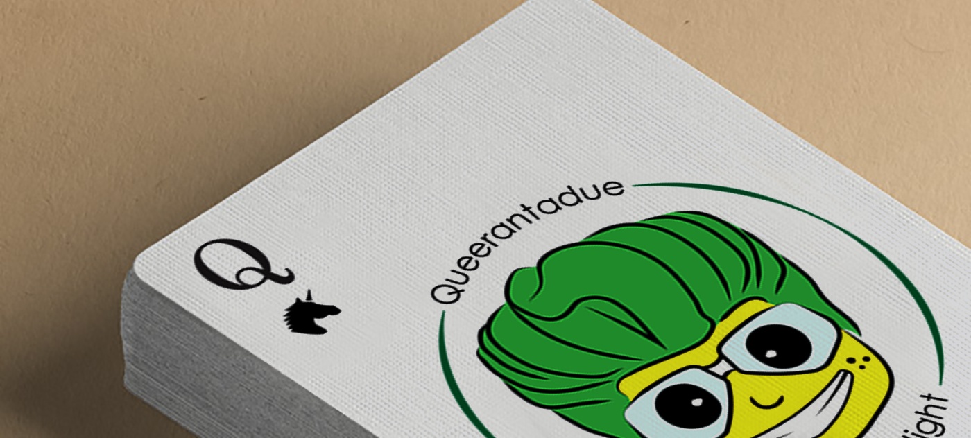 Project work: Logo design Queerantadue LGBT Nerd Night (1)