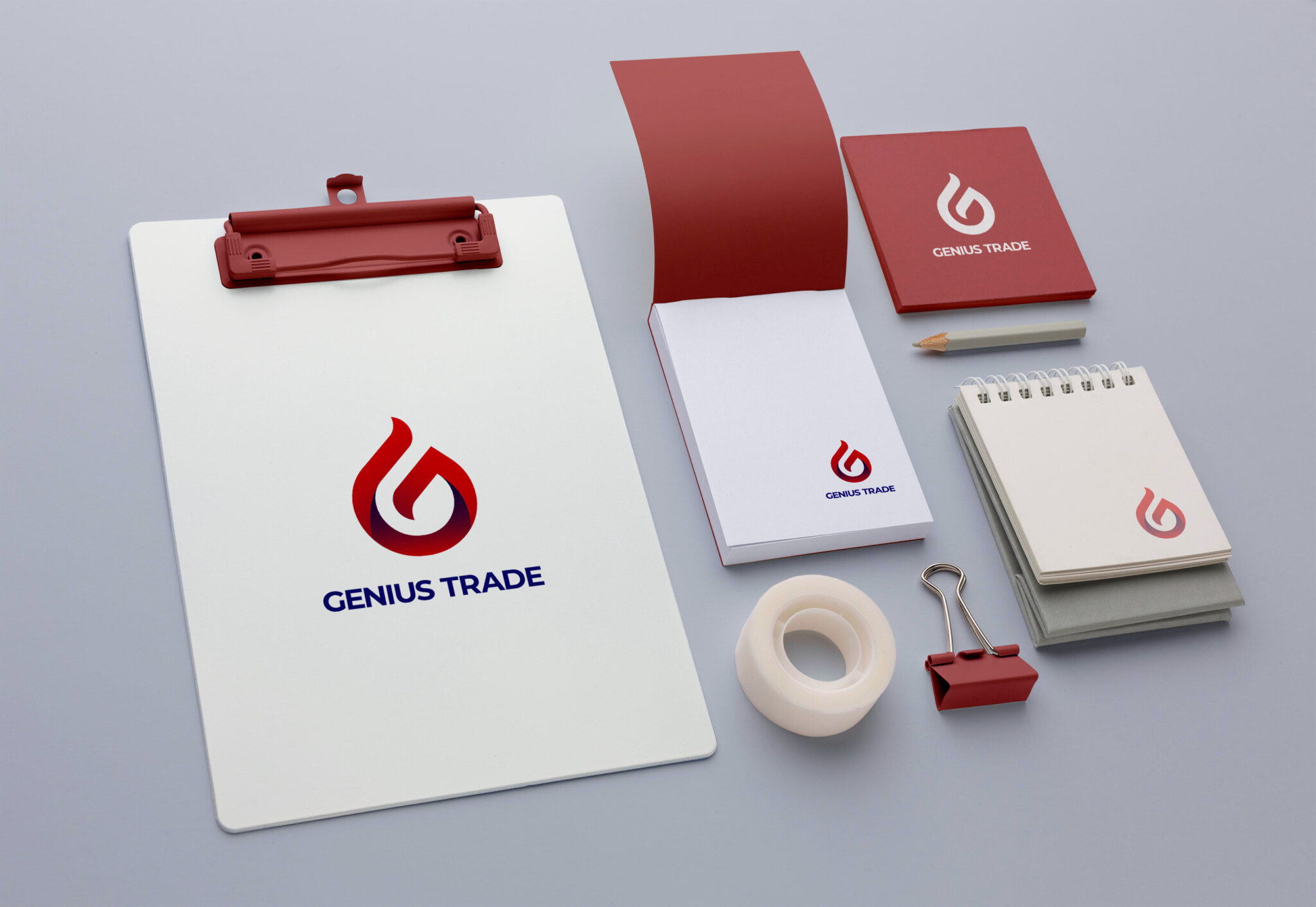 Genius Trade brand identity