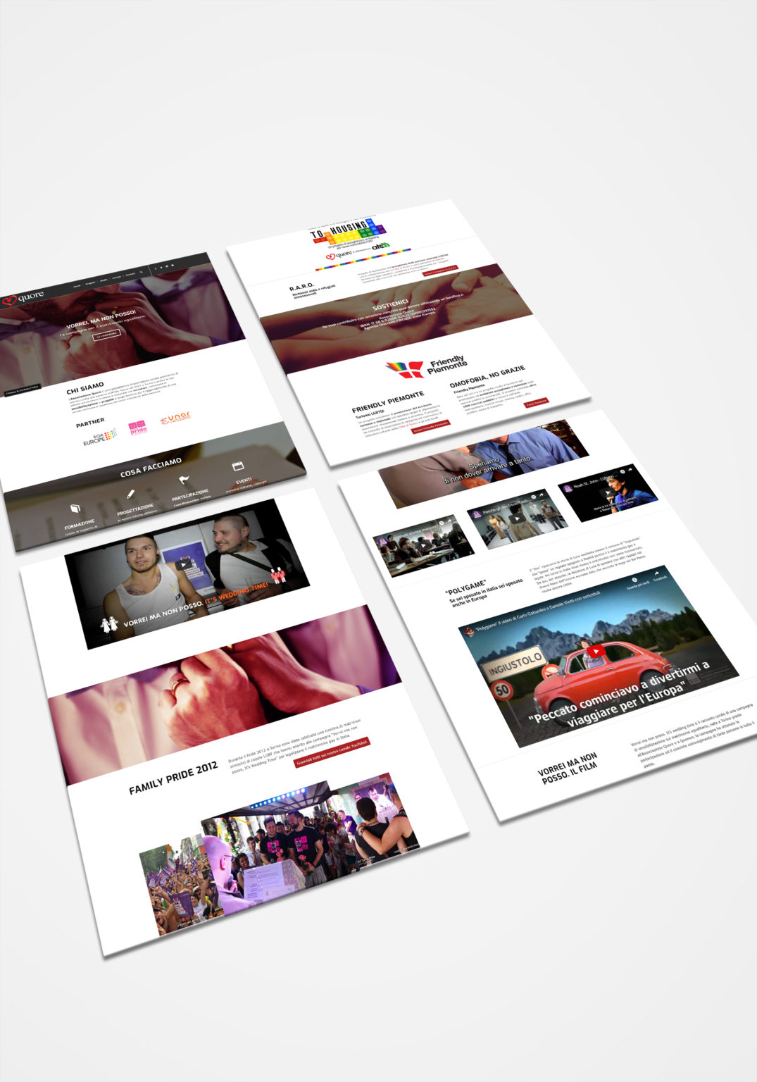 Project work: Associazione Quore Torino website (1)