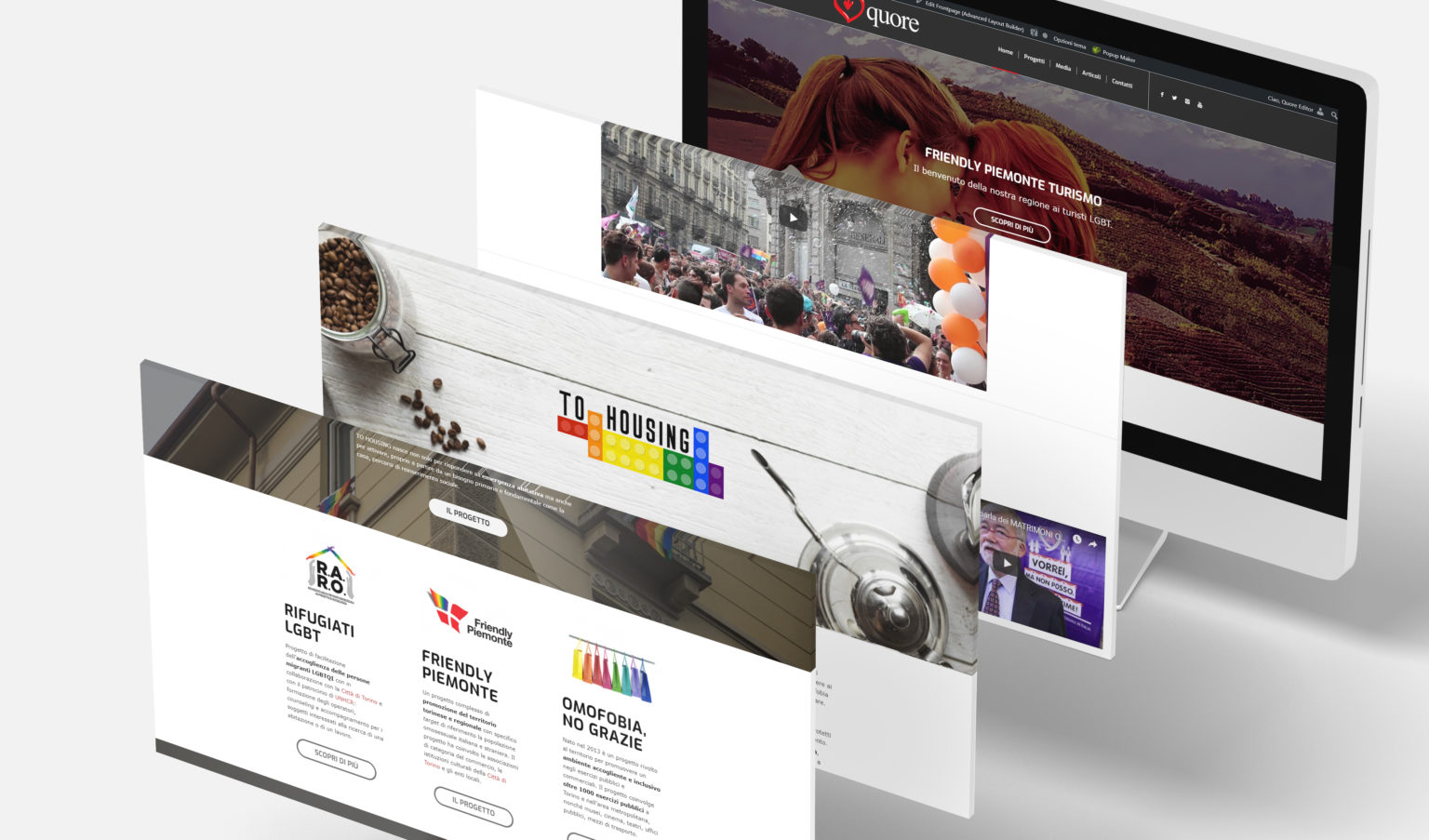 Project work: Associazione Quore Torino website (2)