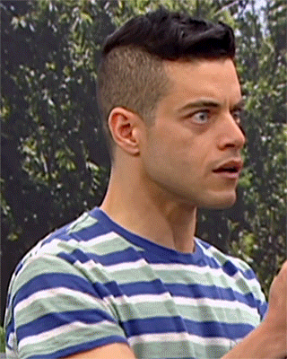 Rami Malek Omg GIF