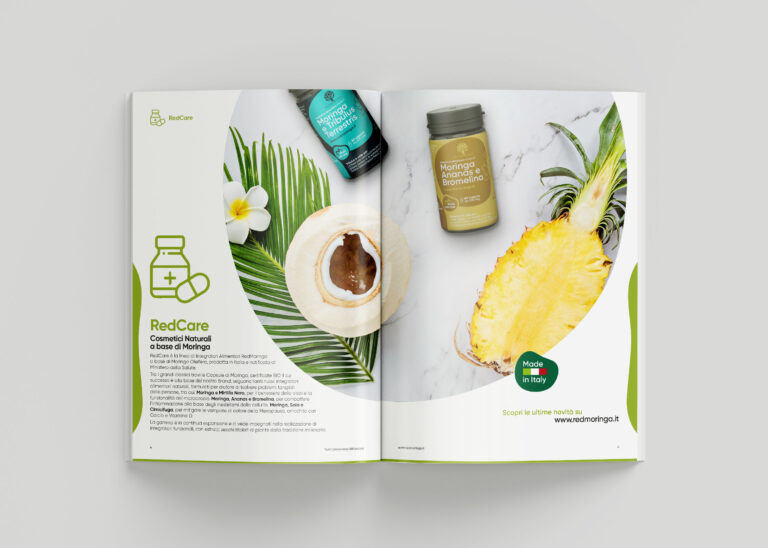 Redmoringa brand image: catalogo
